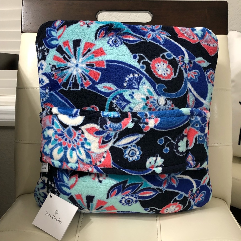 Vera Bradley Travel Blanket/Pillow